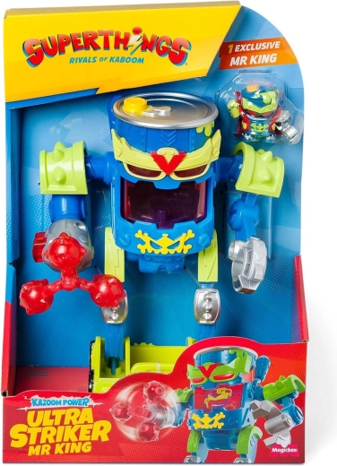Embalaje oficial y figura exclusiva de Mr King