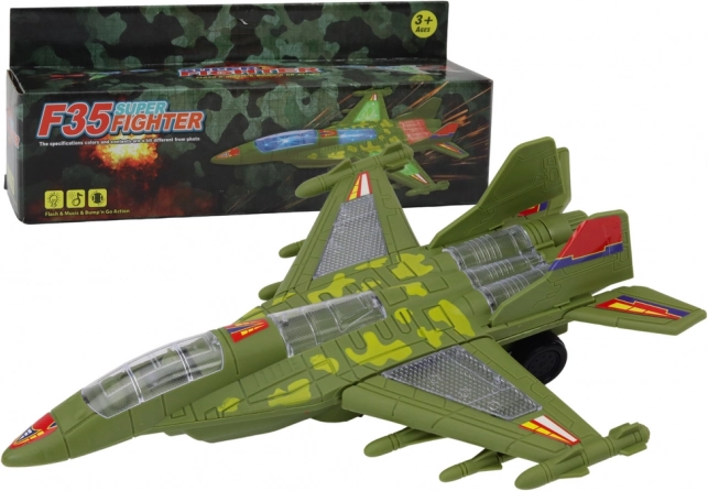 Caza militar con luces y sonidos – verde