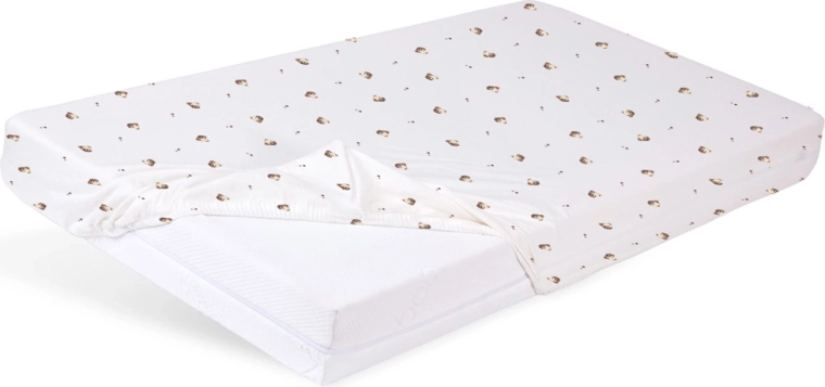 Babymatex sábana bajera de jersey para cuna 60 × 120 cm – estrellitas – Osito