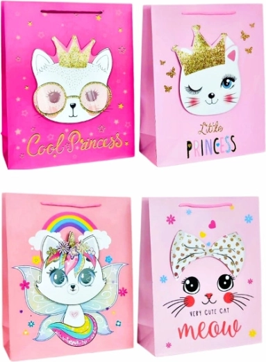 Bolsa de regalo para niñas L