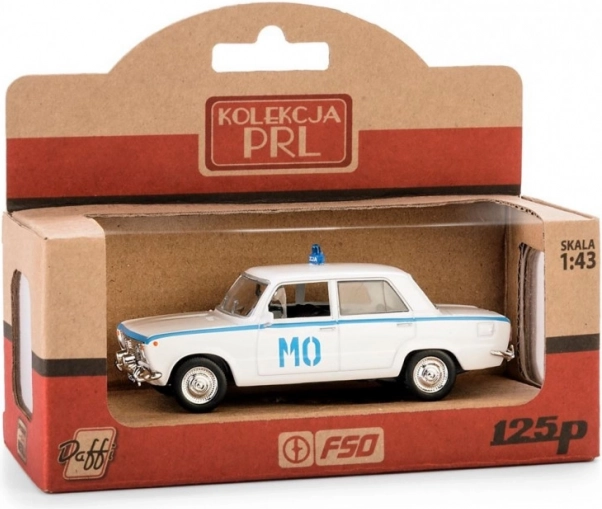 Maqueta de coche PRL Fiat 125p MO 1:43 die-cast