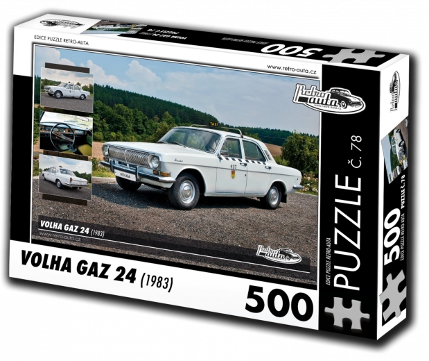 Puzzle coleccionable RETRO-AUTA Volha GAZ 24 500 piezas
