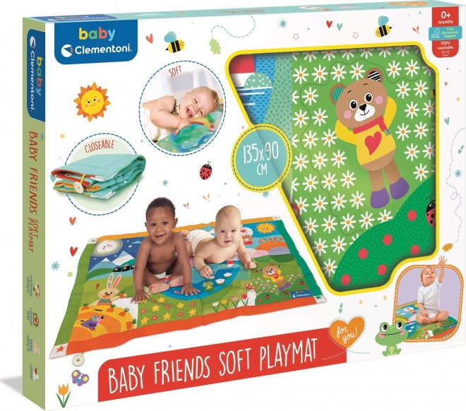 Alfombra de juego suave para niños CLEMENTONI BABY