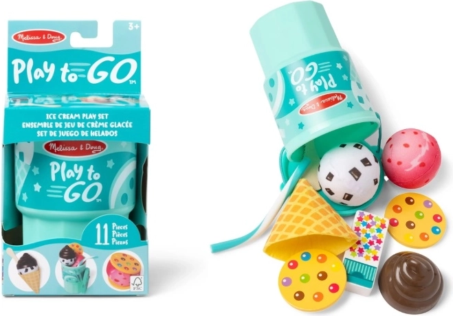 Melissa & Doug mini heladería para llevar