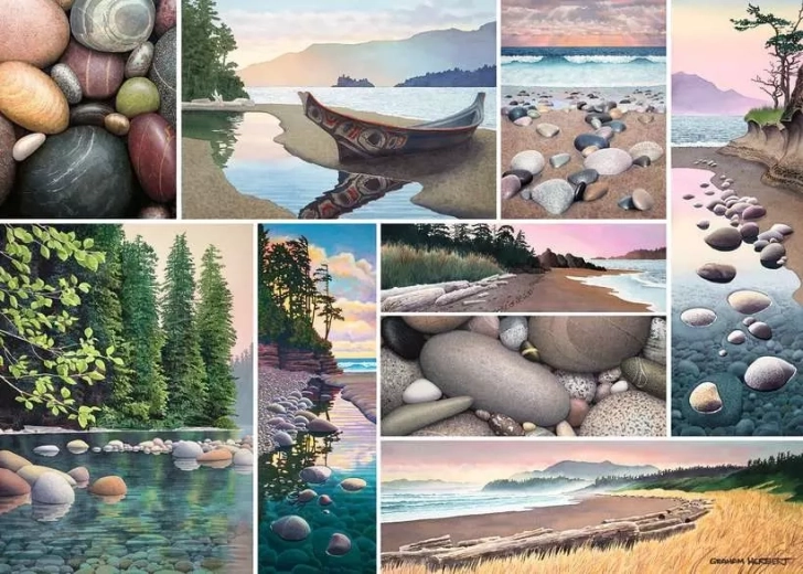 Puzzle RAVENSBURGER Mar de calma 1000 piezas