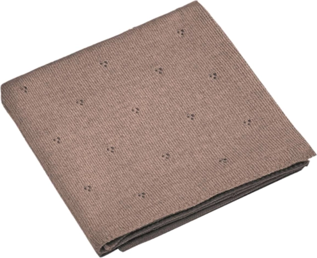 Manta de merino NANNA Apollo taupe