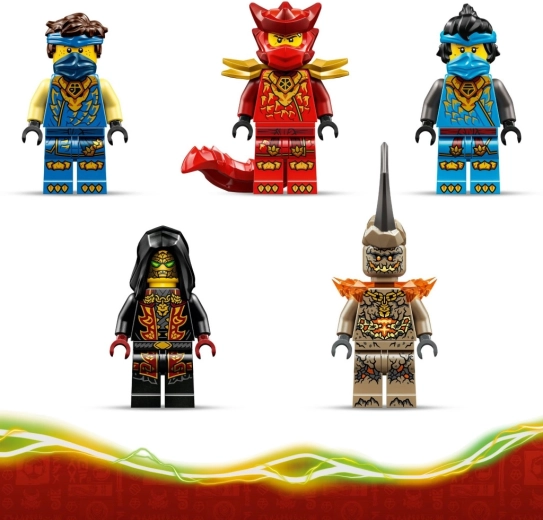 Cinco minifiguras para historias épicas