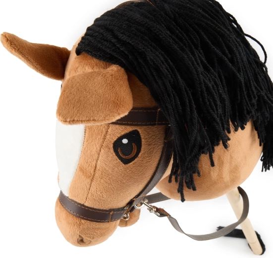 Caballo hobby Bieco en palo marrón (talla S)