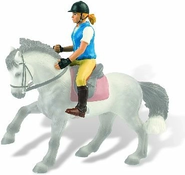 Bullyland jinete Nina – figura pintada a mano