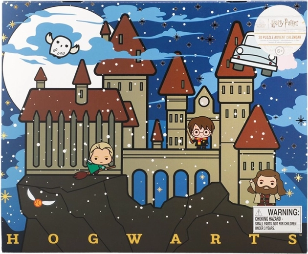 Calendario de Adviento de puzle 3D de Harry Potter