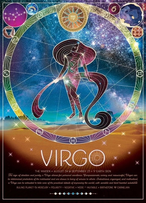 Puzle Signo del zodiaco: Virgo 500 piezas Cobble Hill