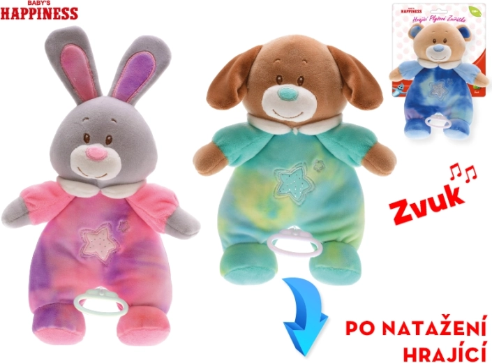Animalito de peluche con melodía Baby Happiness 26 cm