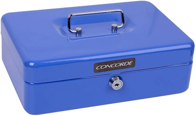 Caja de caudales metálica CONCORDE 33, azul