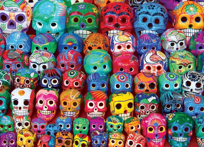 Eurographics puzzle Calaveras mexicanas tradicionales 1000 piezas