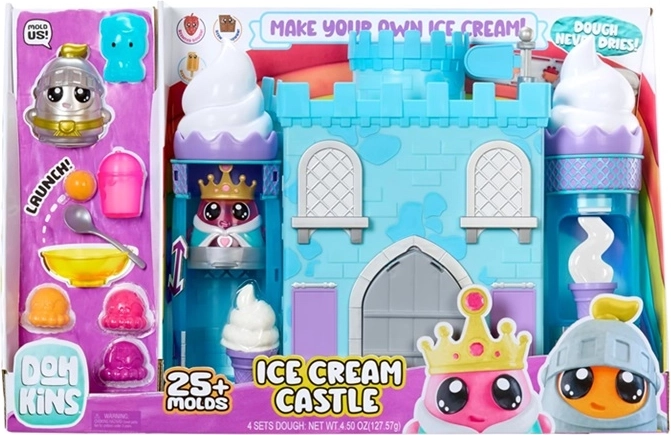 MGA DohKins Castillo de helado – set creativo con plastilina