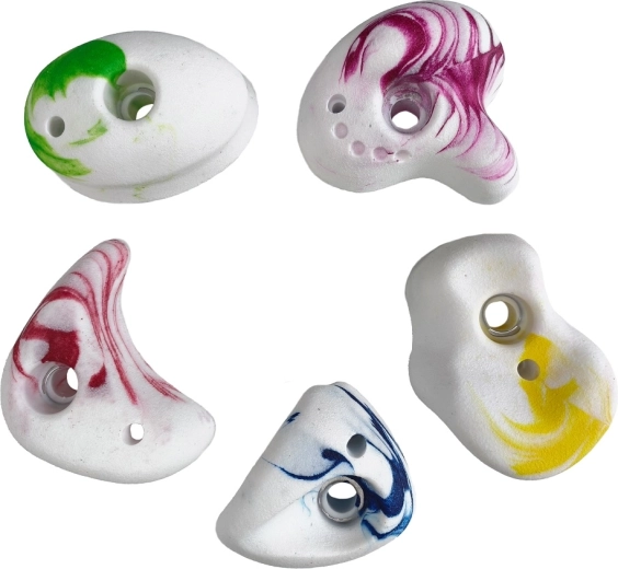 2Kids Toys presas de escalada marmoleadas 5 uds