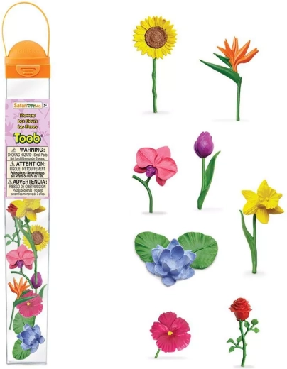 Safari Ltd. Toobs tubo flores