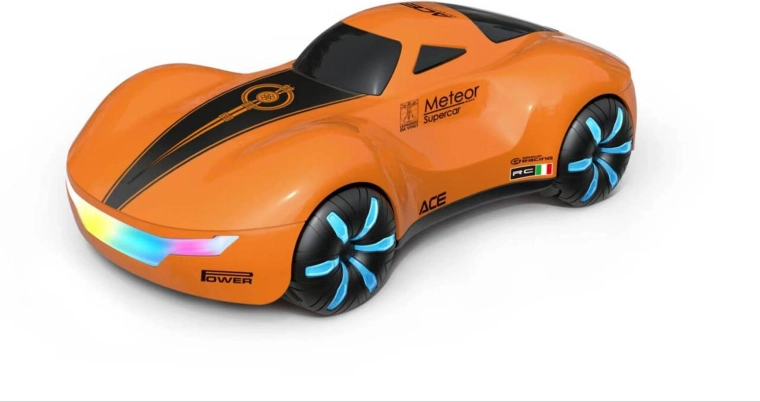 Coche R/C con estación de carga VINCI naranja - 1 unidad