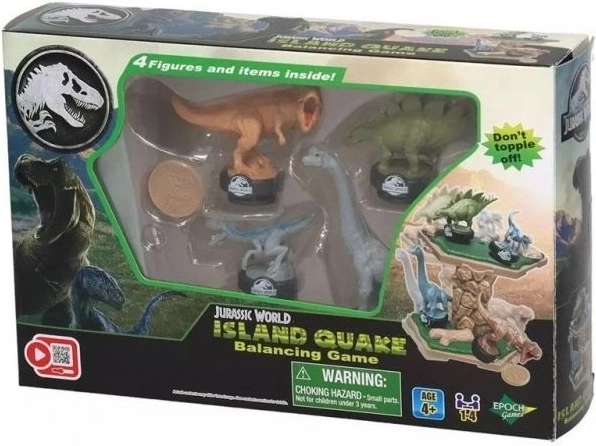 EPOCH Jurassic World Island Quake juego de equilibrio