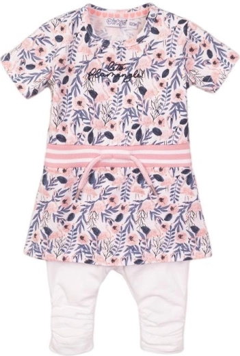 Set de dos piezas Dirkje: túnica con estampado y leggings para bebé