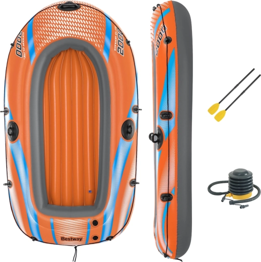 Bote inflable Bestway Kondor Elite 2000 con remos