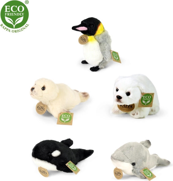 Mix de peluches de animales de la Antártida ecológico