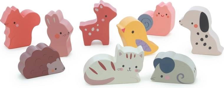 Vilac animales sonoros de madera Sarah Betz (9 uds)