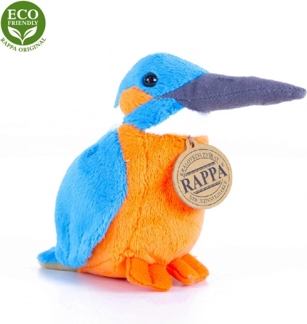 Martín pescador de peluche 12 cm ecológico