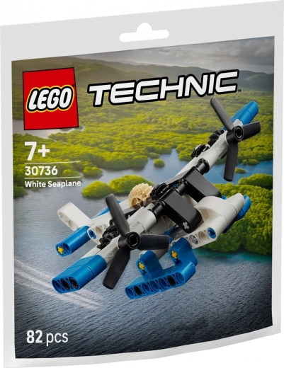 Hidroavión blanco LEGO Technic