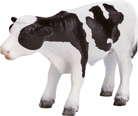 Figura Mojo de ternero holstein – juguete de plástico de pie