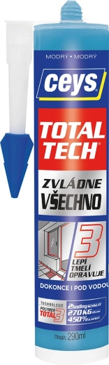 Adhesivo y sellador universal 290 ml CEYS Total Tech Azul
