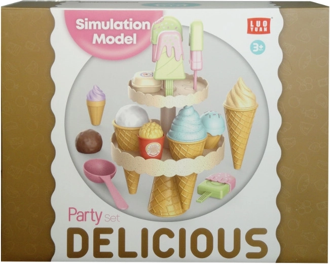 Set de helados y postres para niños