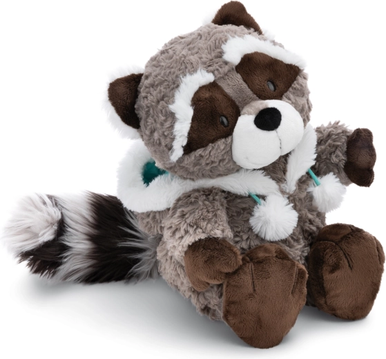 Peluche de mapache Lenno de Nici 25 cm – juguete de abrazo sostenible
