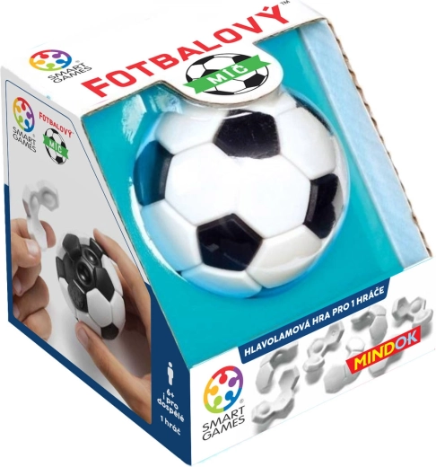 MINDOK Smart Games Balón de fútbol – rompecabezas 3D para un jugador
