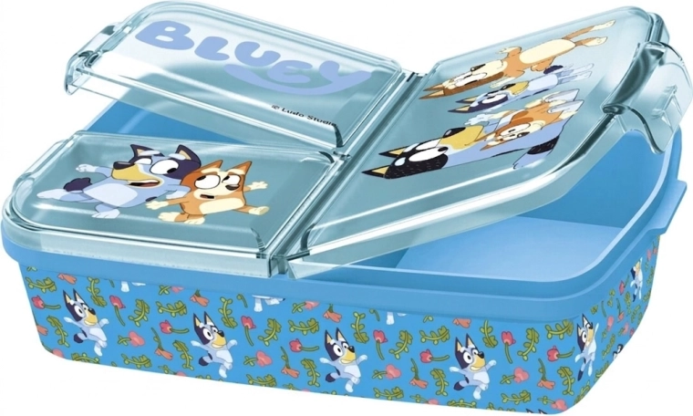 Caja de almuerzo multicompartimento Bluey