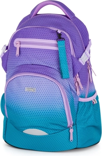 Mochila escolar OXY Ombre azul‑rosa