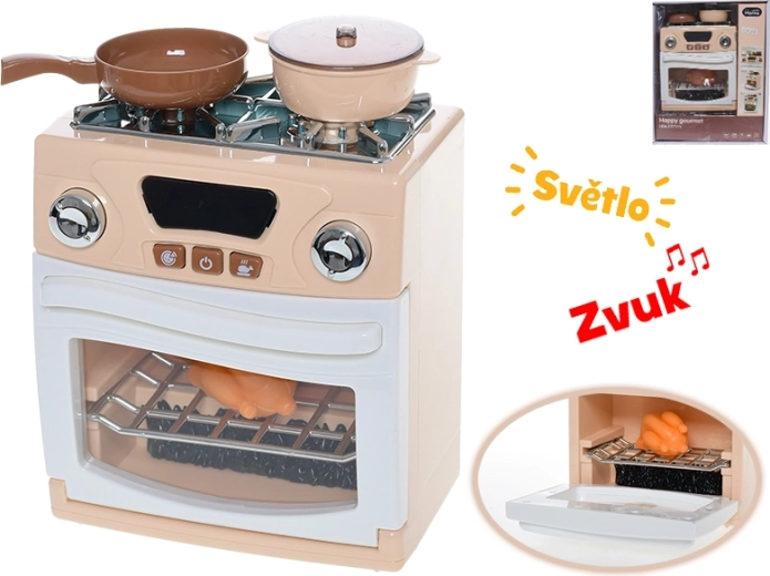 Cocina infantil con horno, luz y sonido 18 × 15 × 9 cm