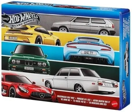 Hot Wheels Silver Series Euro Style - set de 6 coches