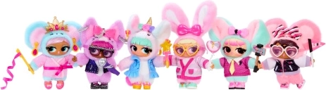 L.O.L. Surprise! muñeca de peluche – llavero con sorpresas