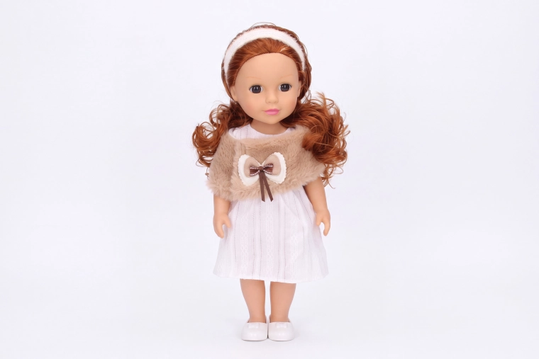 Muñeca con peluche de 36 cm