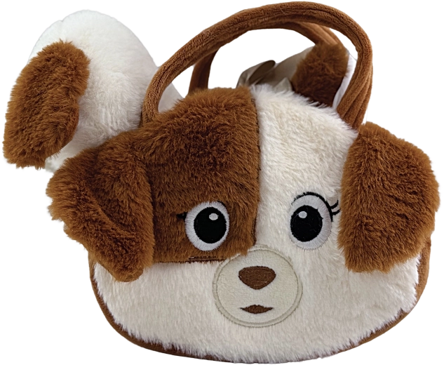Bolso de peluche perro con el perrito Ťapka
