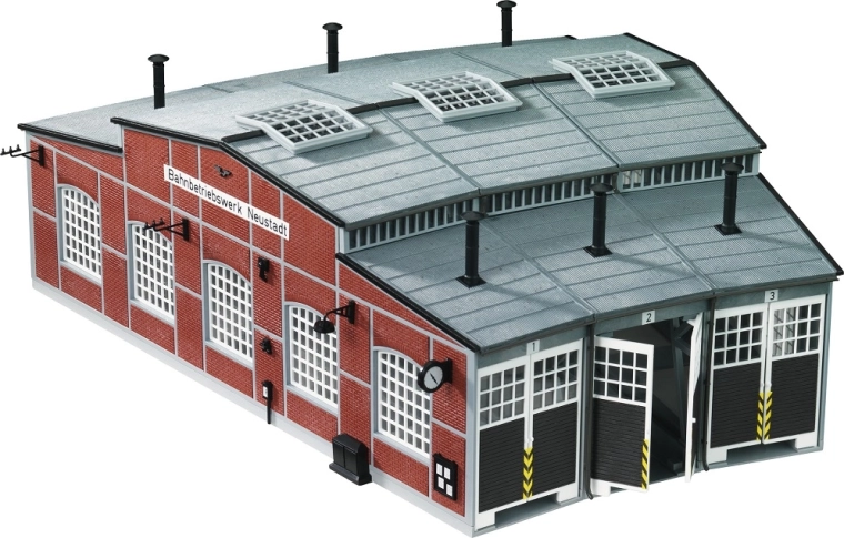 Depósito Fleischmann para 3 locomotoras H0