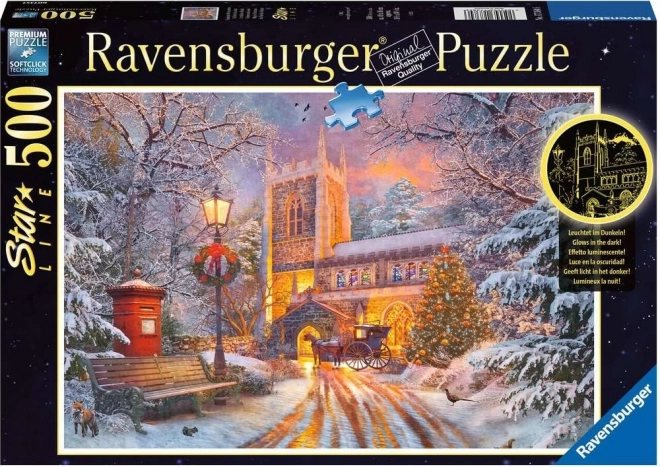 Puzzle luminoso Ravensburger Naturaleza muerta navideña 500 piezas