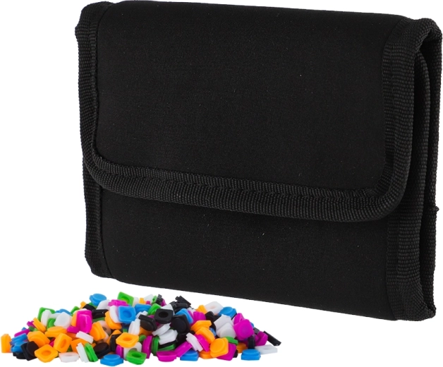 Cartera Pixie Crew gris y verde