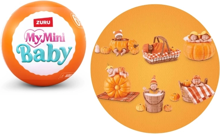 ZURU My Mini Pumpkin Patch – cápsula con sorpresa - 1 unidad