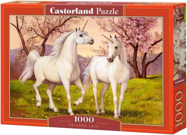 Puzzle de 1000 piezas Unicornios enamorados