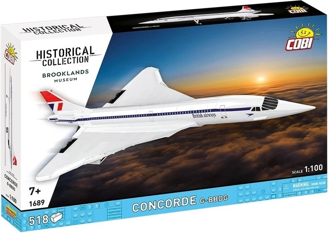 Set de construcción COBI Concorde G-BBDG 518 piezas