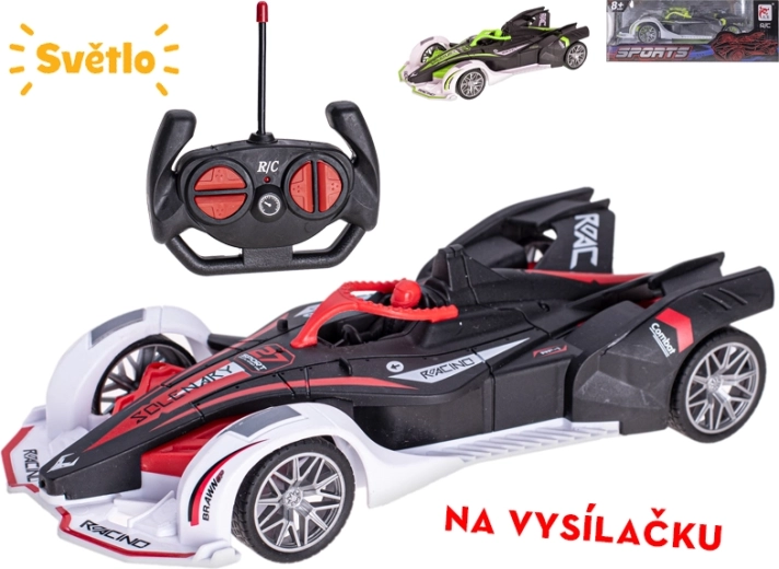 Fórmula RC de 20 cm con control total y efectos de luz