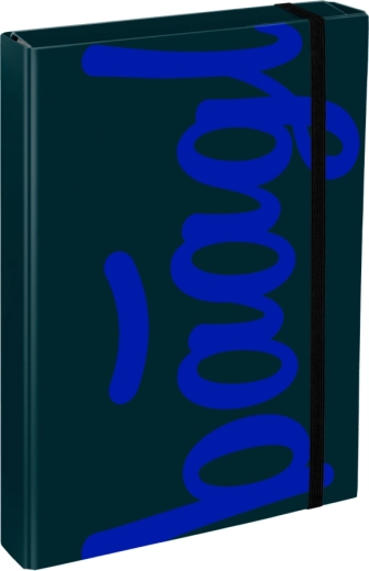 Carpeta para cuadernos escolares A4 Jumbo azul BAAGL