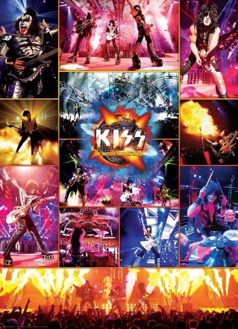 Puzzle Kiss: El show más candente del mundo (1000 piezas)